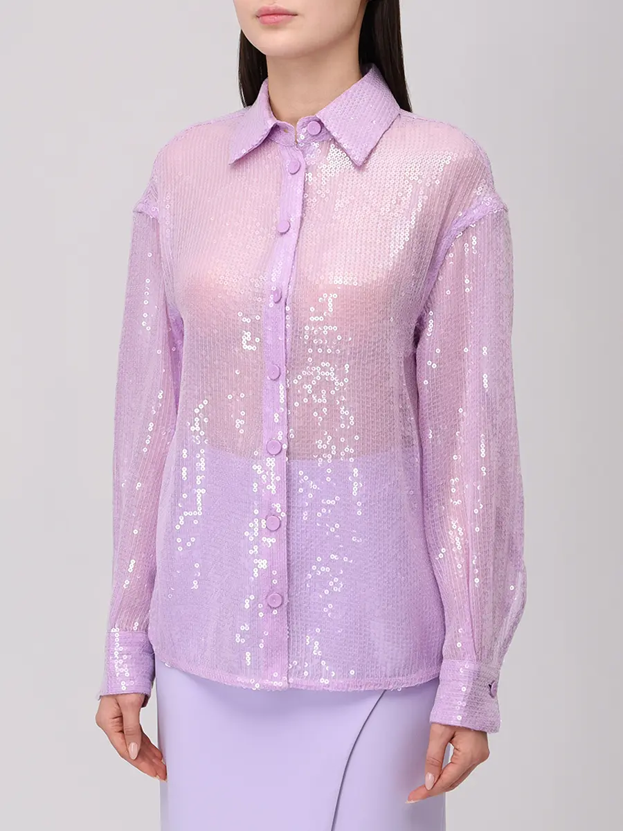 Блуза с пайетками
