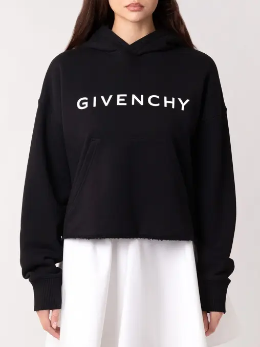 Худи хлопковое GIVENCHY