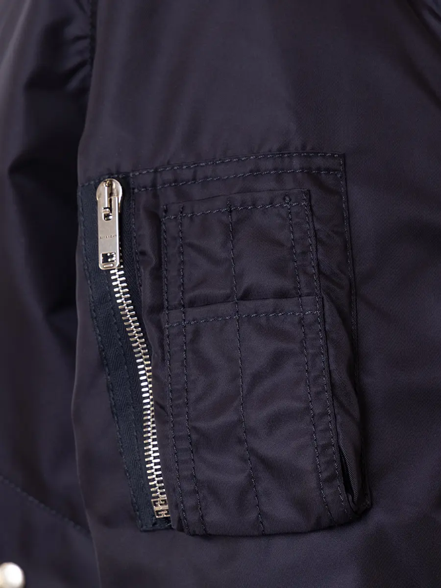 Бомбер однотонный