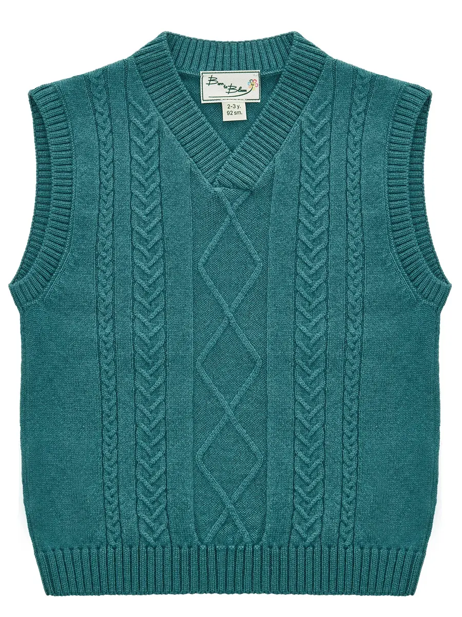 Жилет шерстяной