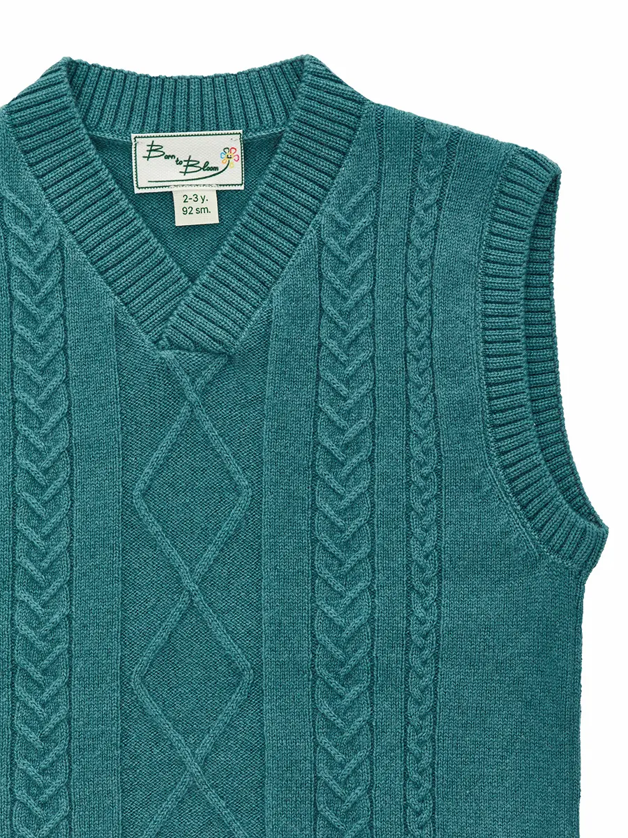 Жилет шерстяной