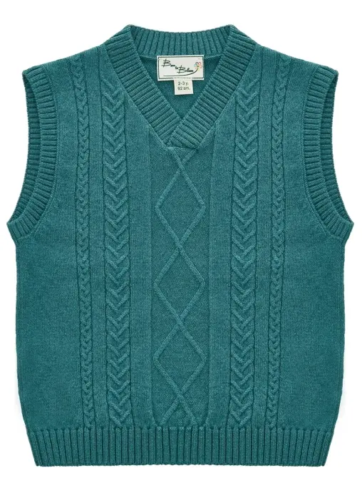 Жилет шерстяной BORN TO BLOOM