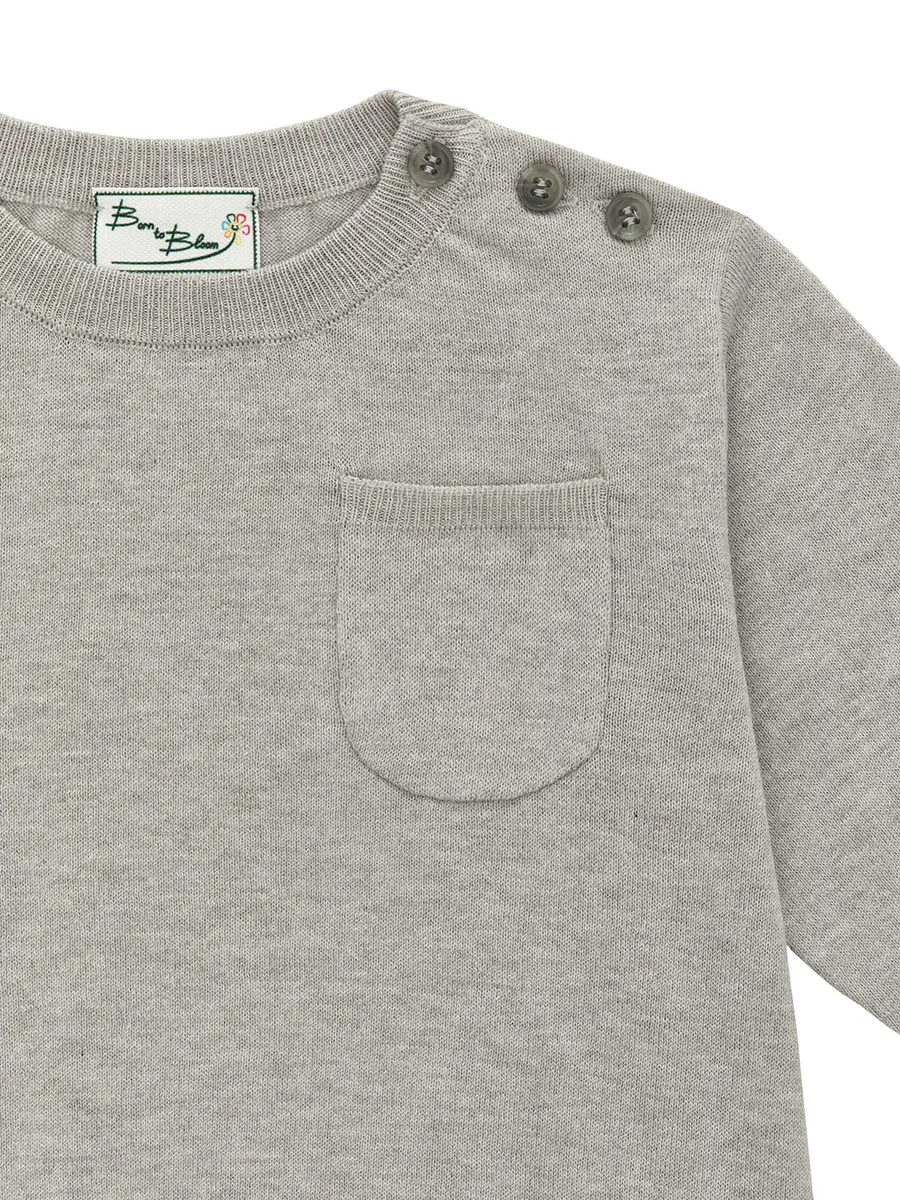 Пуловер хлопковый