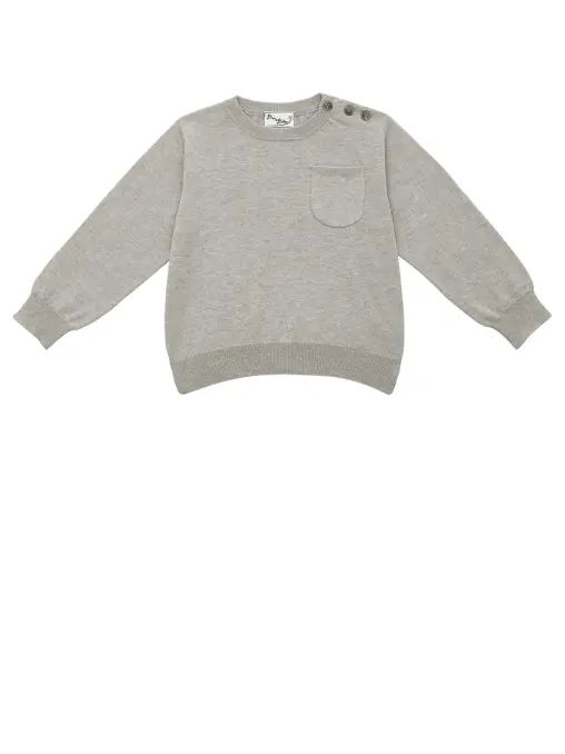 Пуловер хлопковый BORN TO BLOOM