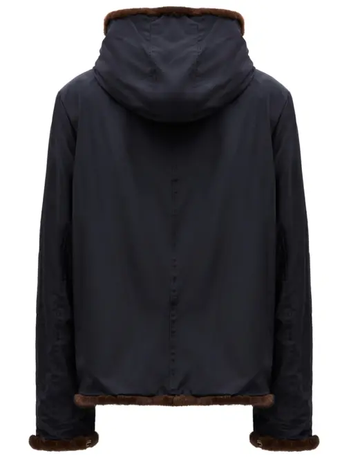 Куртка двусторонняя с мехом норки SENCELLERIE