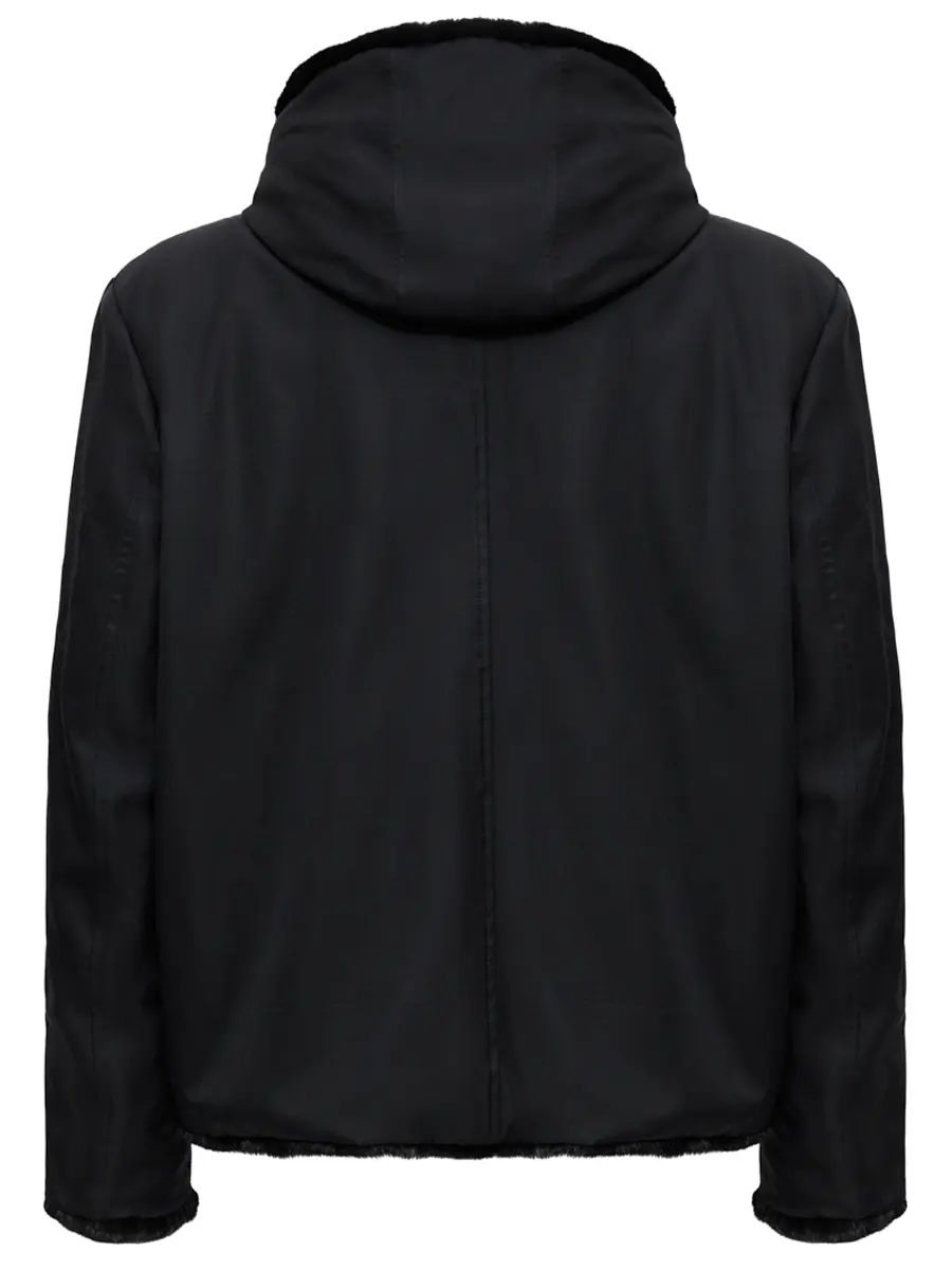 Куртка двусторонняя с мехом норки