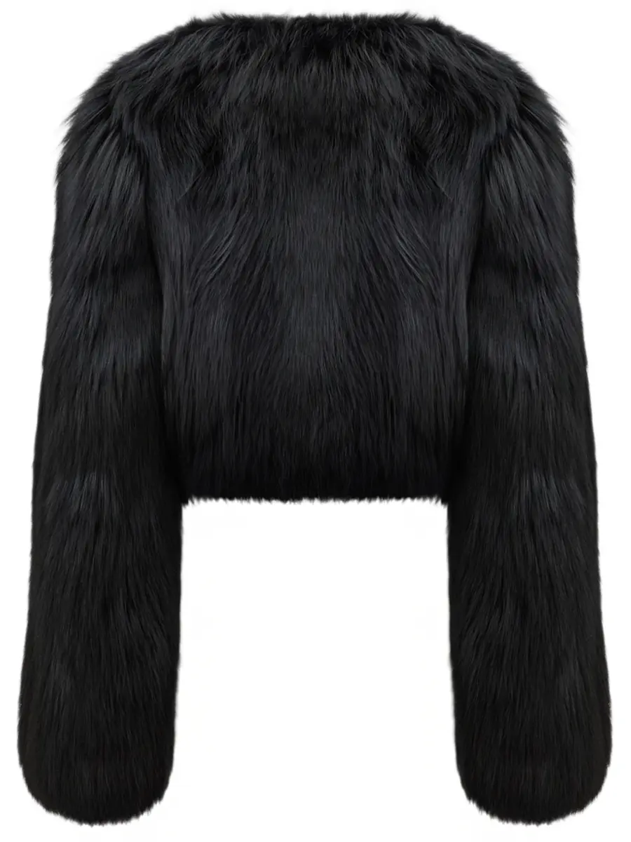 Жакет из меха лисы