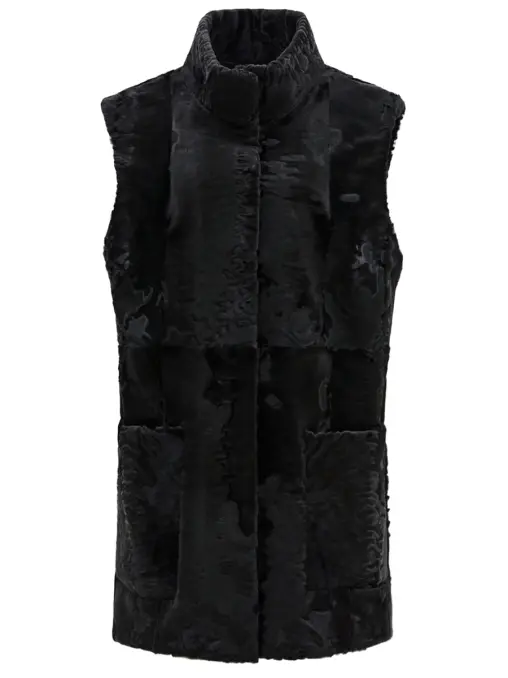 Жилет из каракуля SENCELLERIE