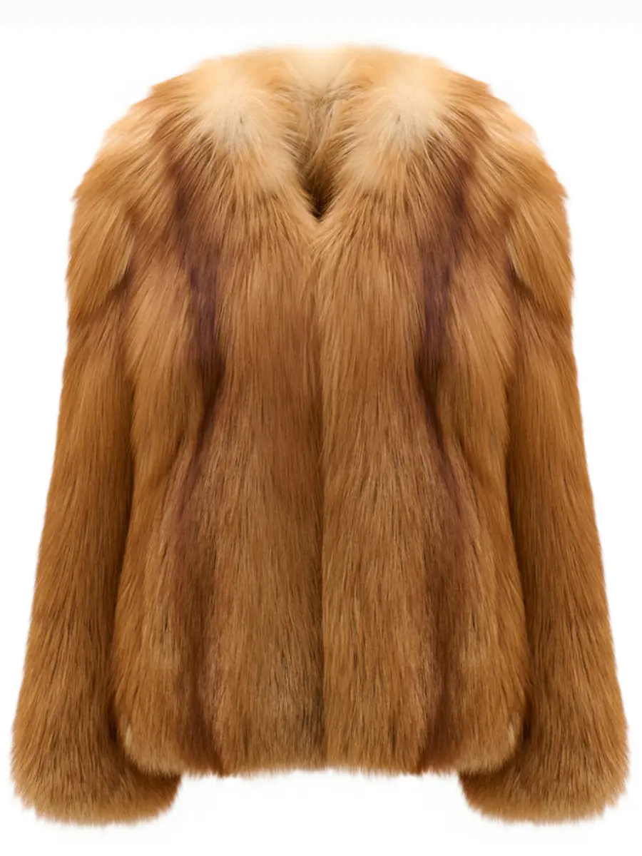 Куртка из меха лисы