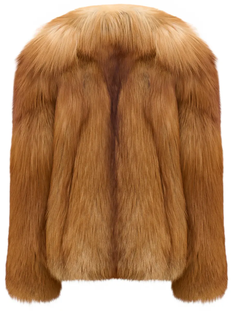 Куртка из меха лисы