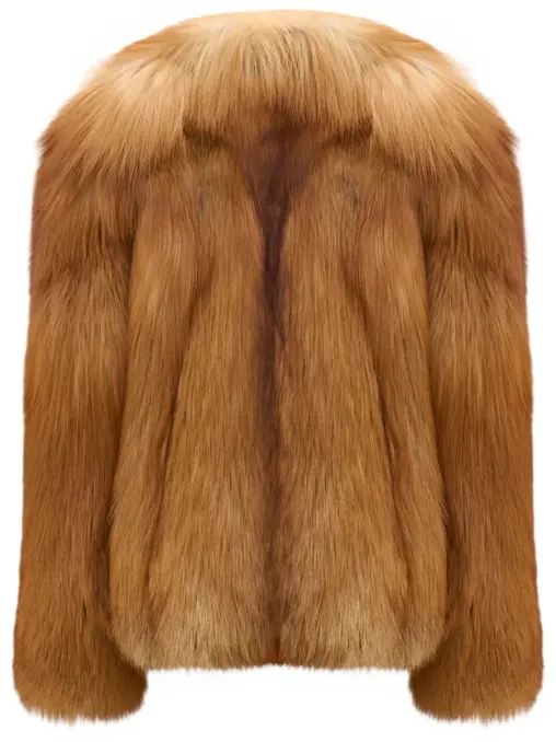 Куртка из меха лисы SENCELLERIE