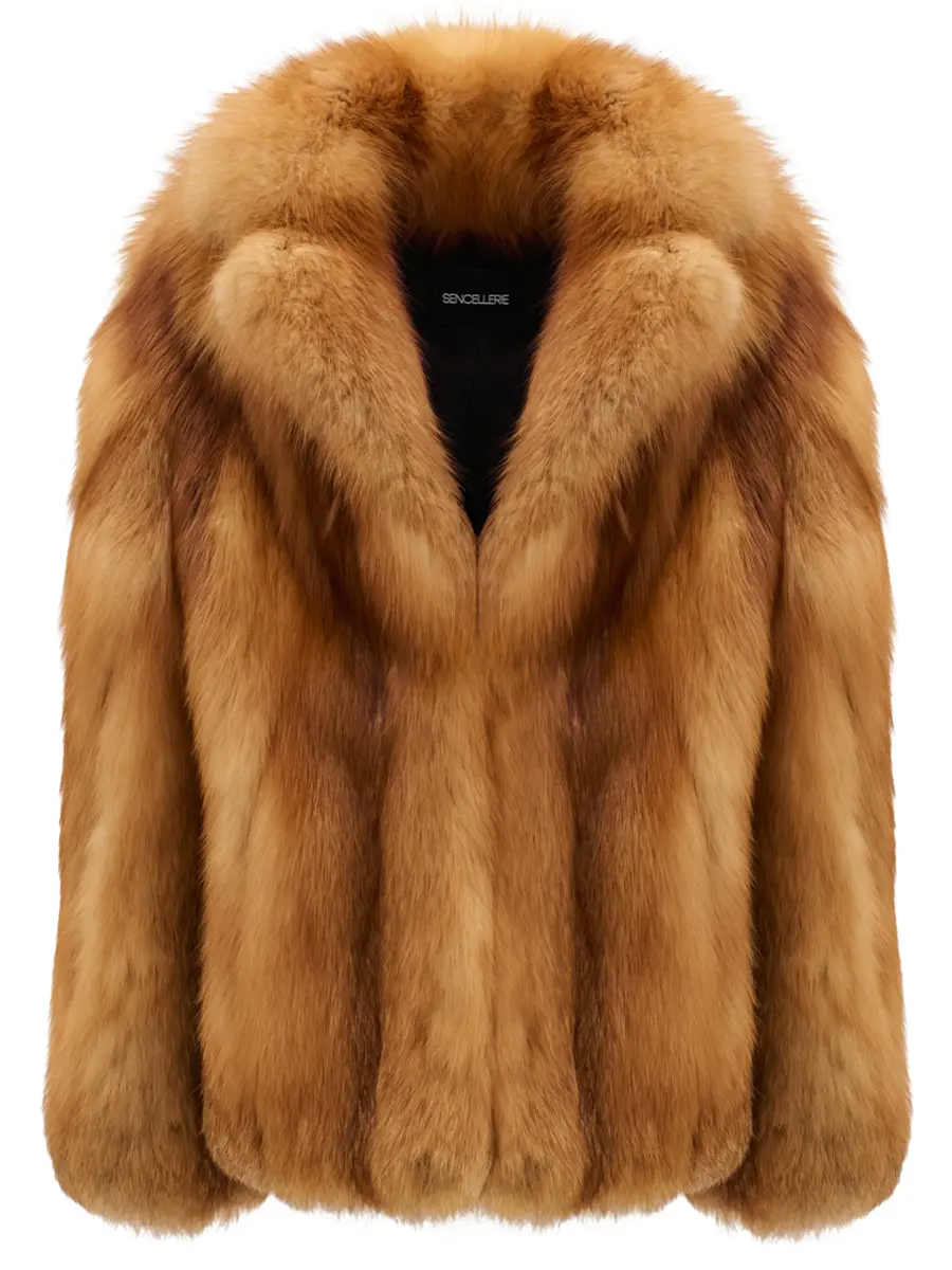 Куртка из меха лисы