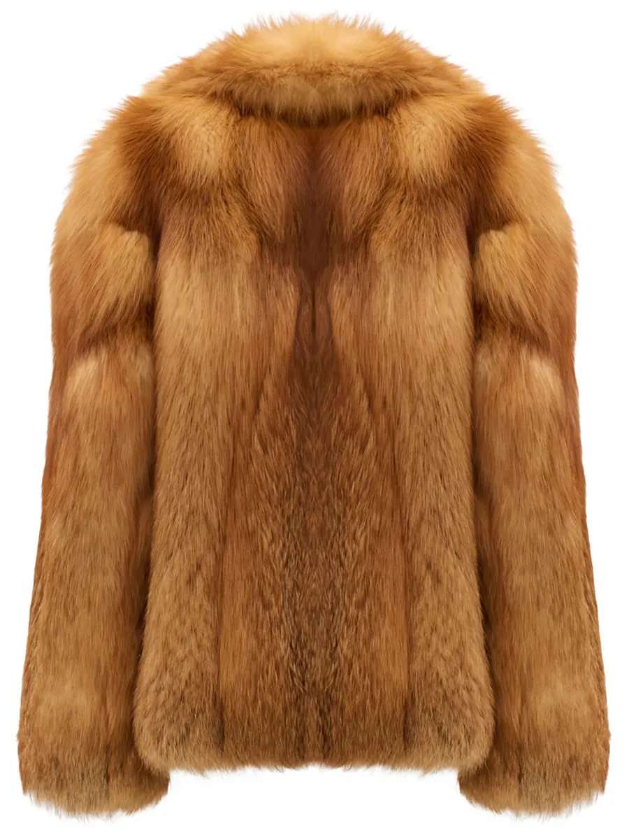 Куртка из меха лисы