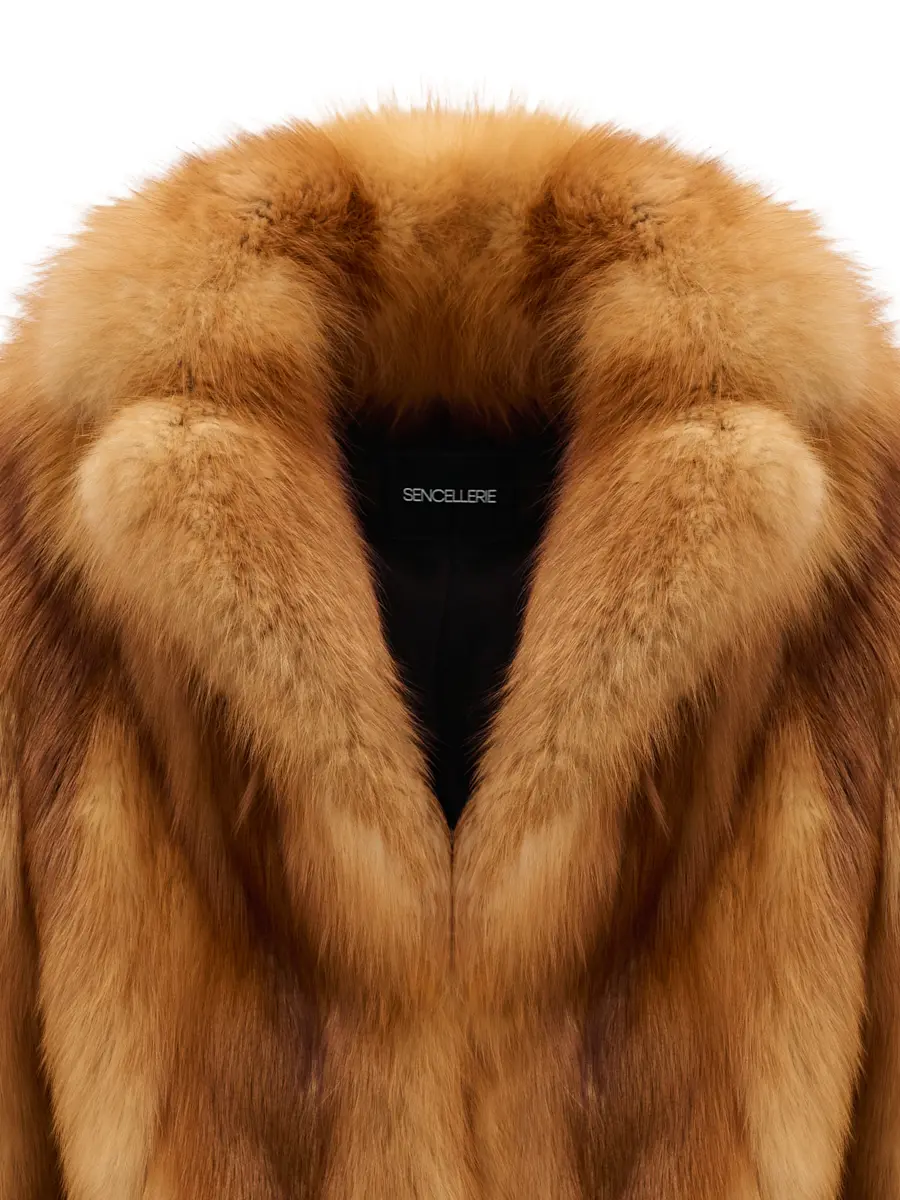 Куртка из меха лисы