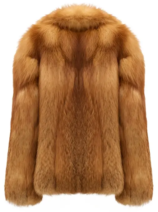 Куртка из меха лисы SENCELLERIE