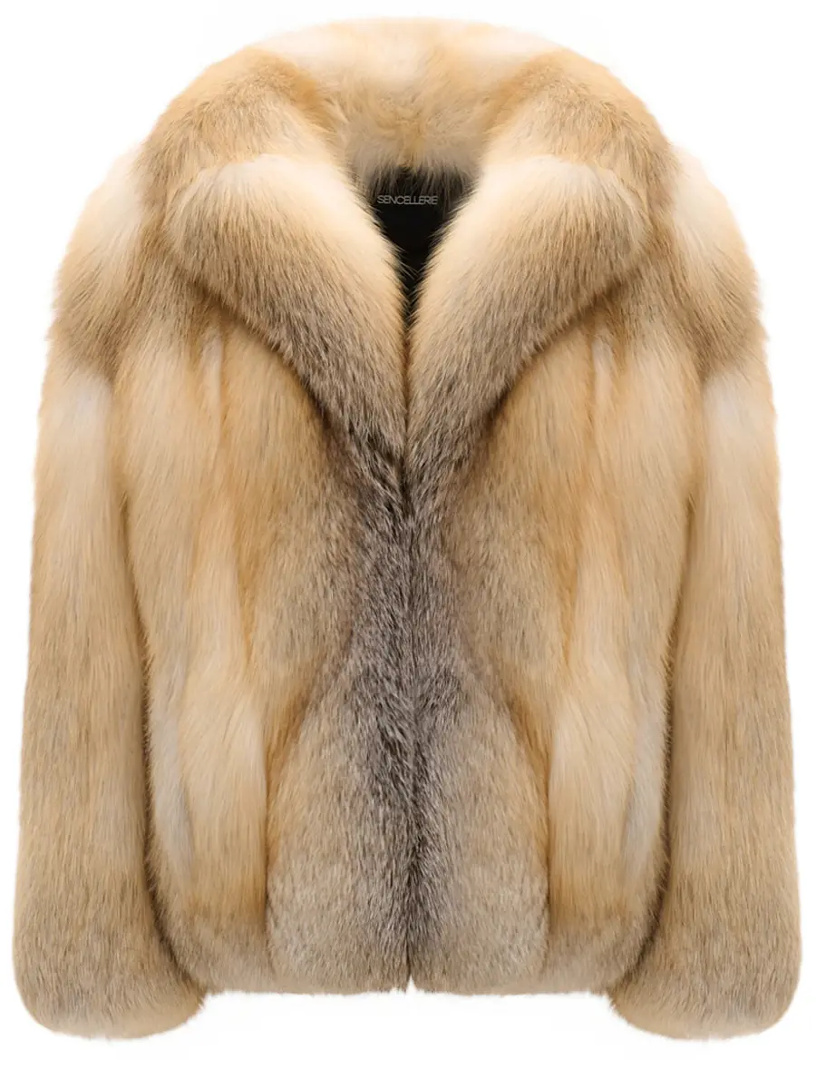 Куртка из меха лисы