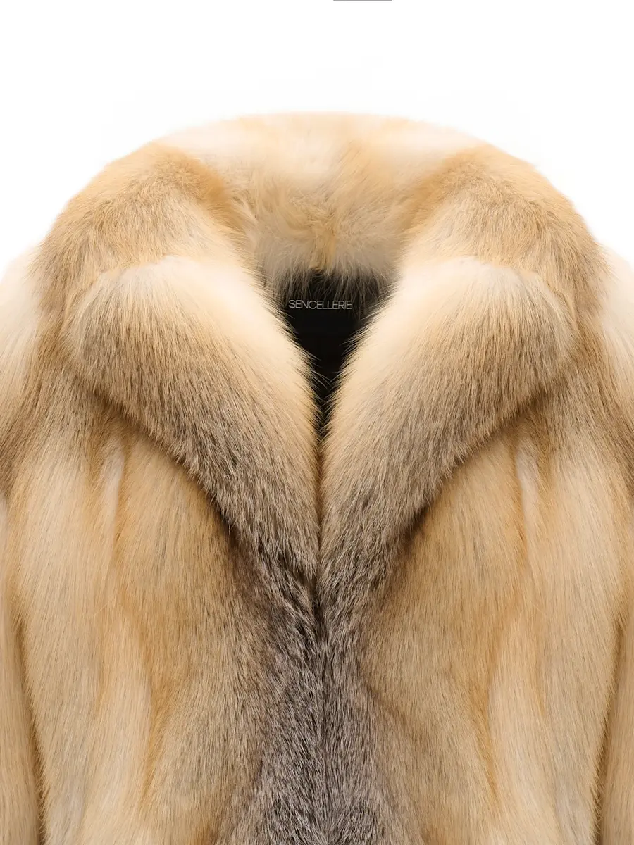 Куртка из меха лисы