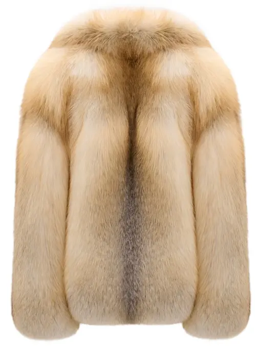 Куртка из меха лисы SENCELLERIE