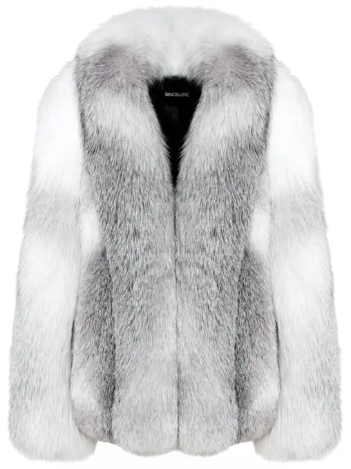Куртка из меха лисы SENCELLERIE