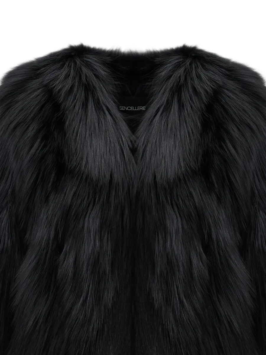 Куртка из меха лисы