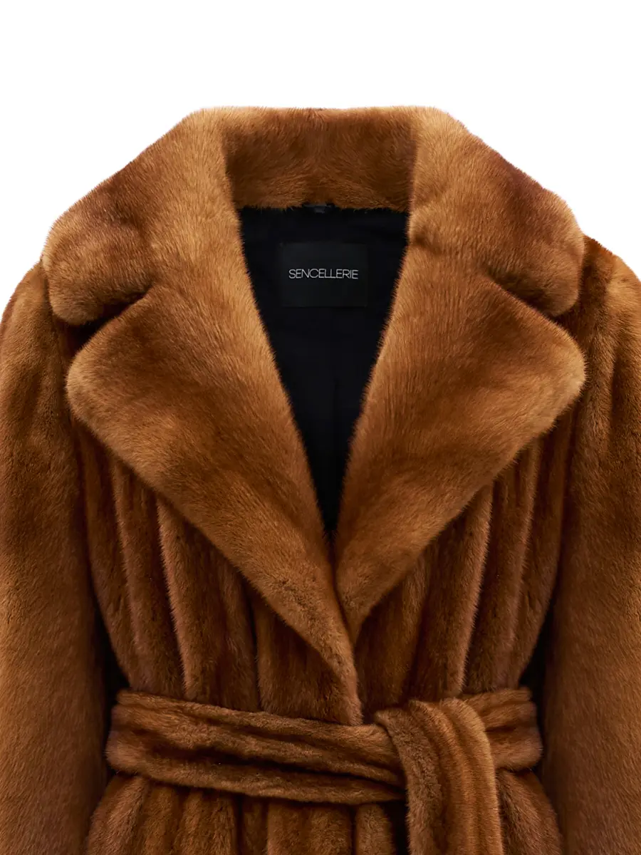 Шуба норковая