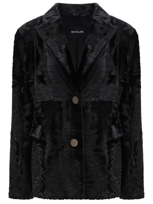 Пиджак из каракуля SENCELLERIE