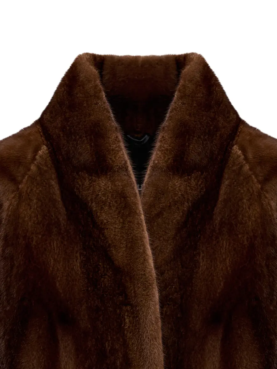 Полушубок норковый