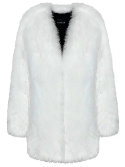 Полушубок из меха лисы SENCELLERIE