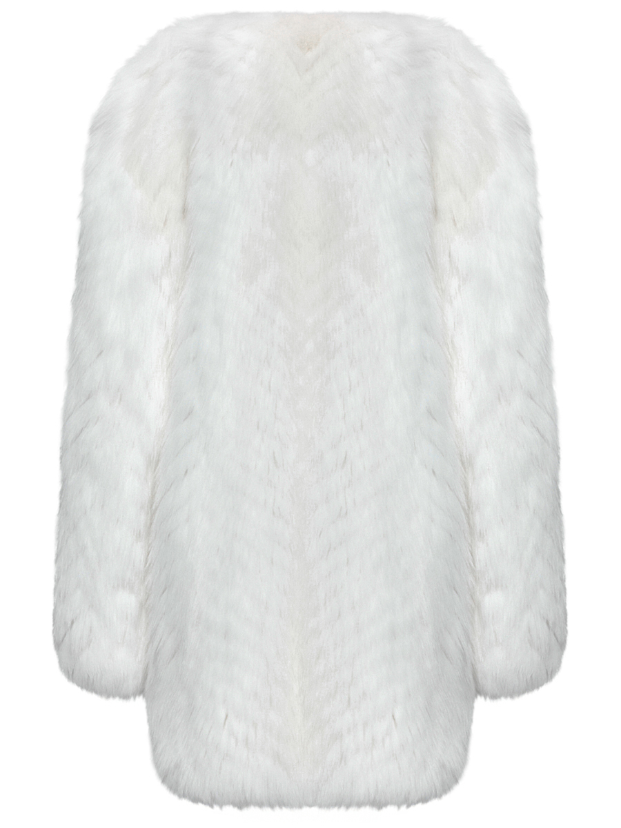 Полушубок из меха лисы