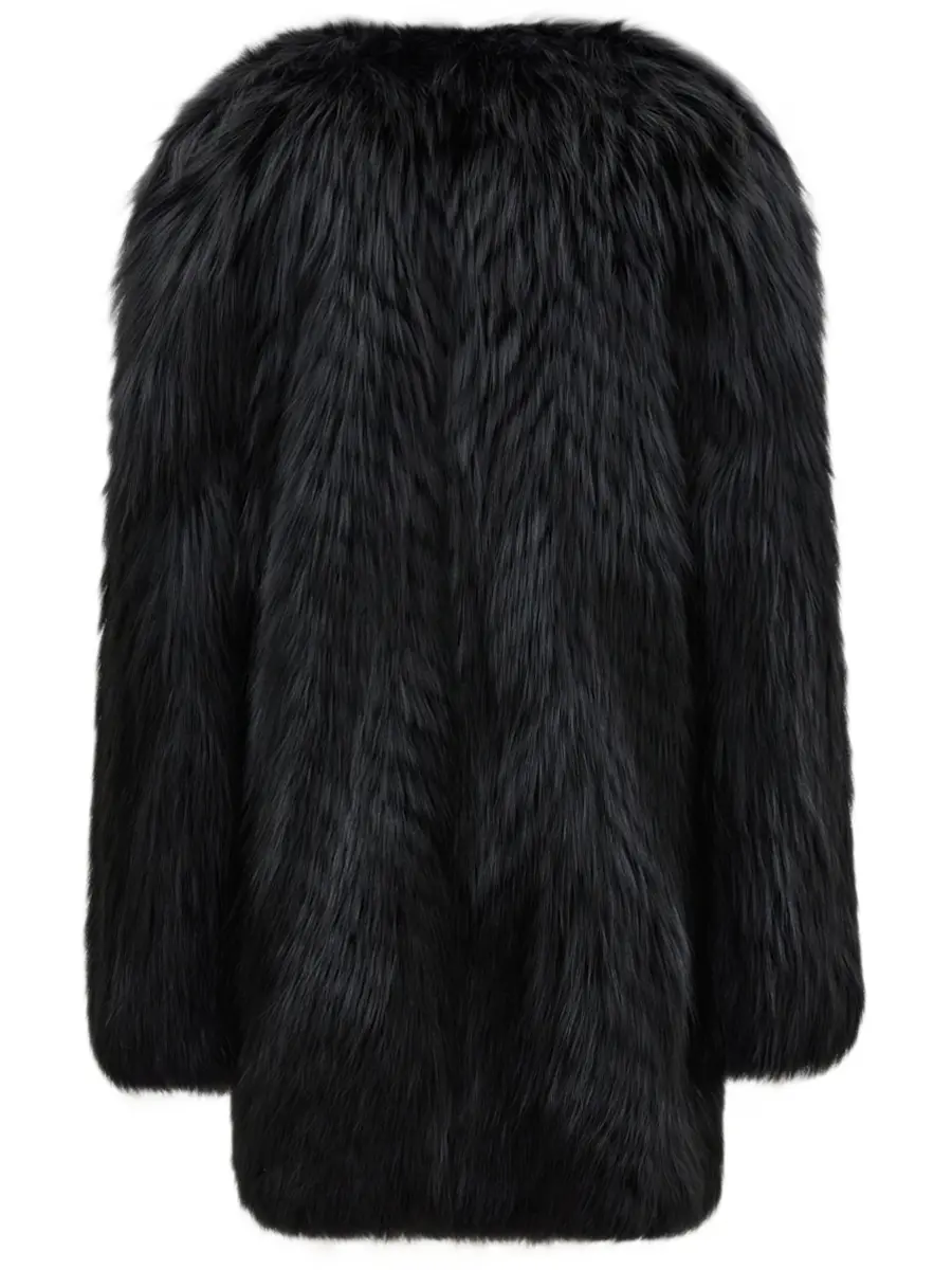 Полушубок из меха лисы