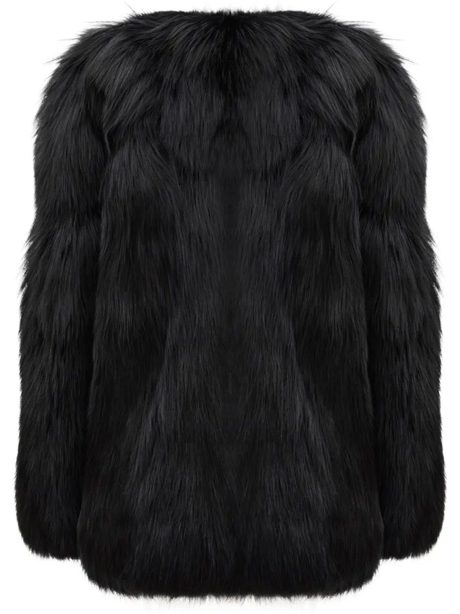 Полушубок из меха лисы