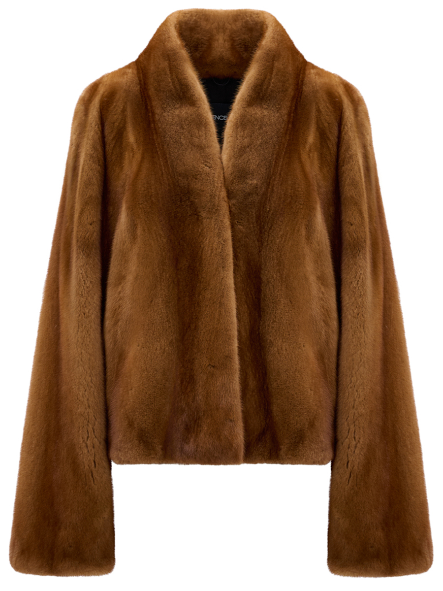 Полушубок норковый