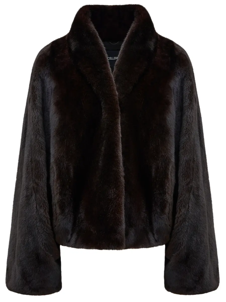 Полушубок норковый