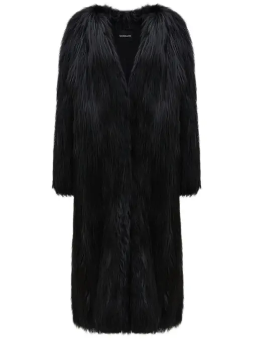 Шуба из меха лисы SENCELLERIE