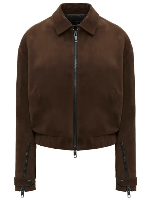 Бомбер замшевый SENCELLERIE