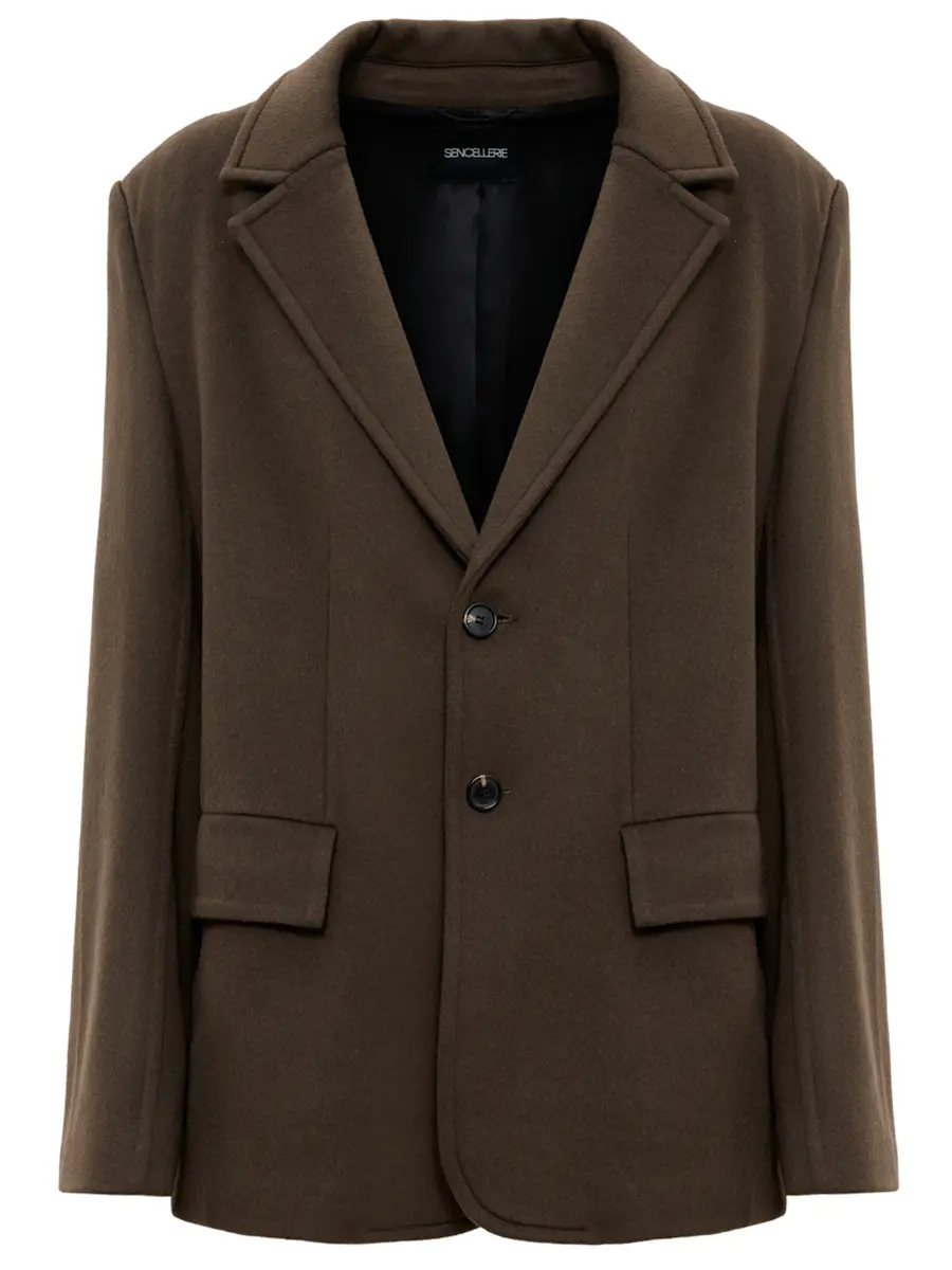 Пиджак из кашемира и шерсти