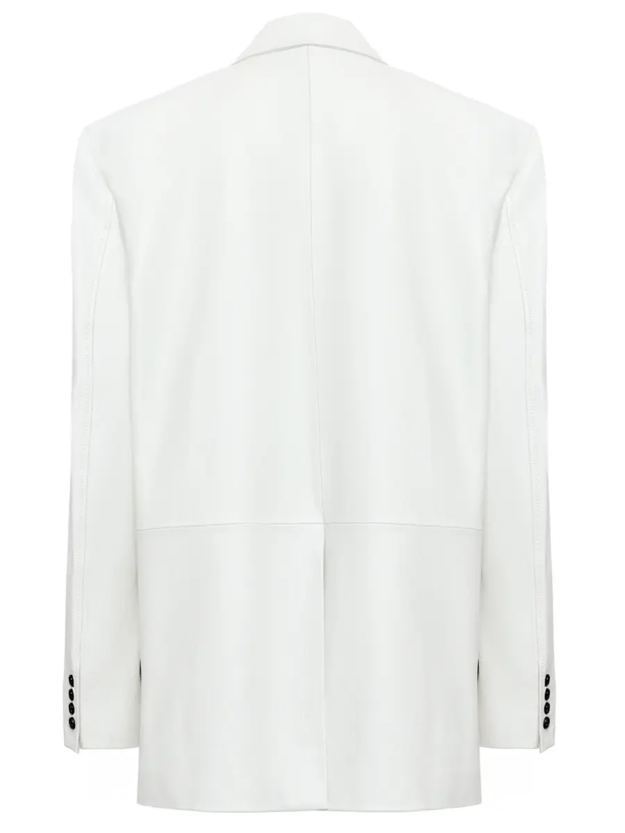 Пиджак кожаный