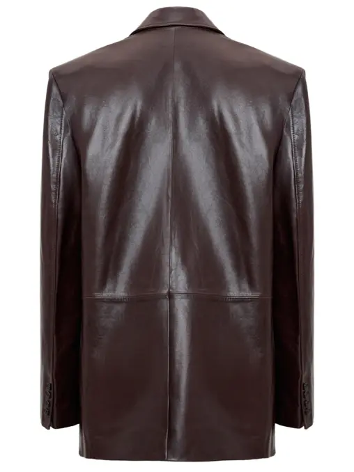 Пиджак кожаный SENCELLERIE