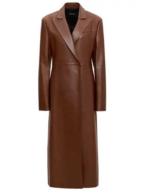 Плащ кожаный SENCELLERIE