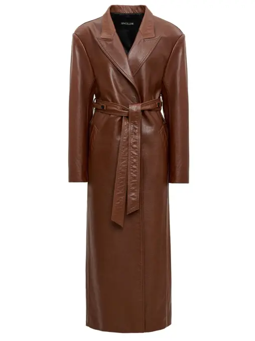 Плащ кожаный SENCELLERIE