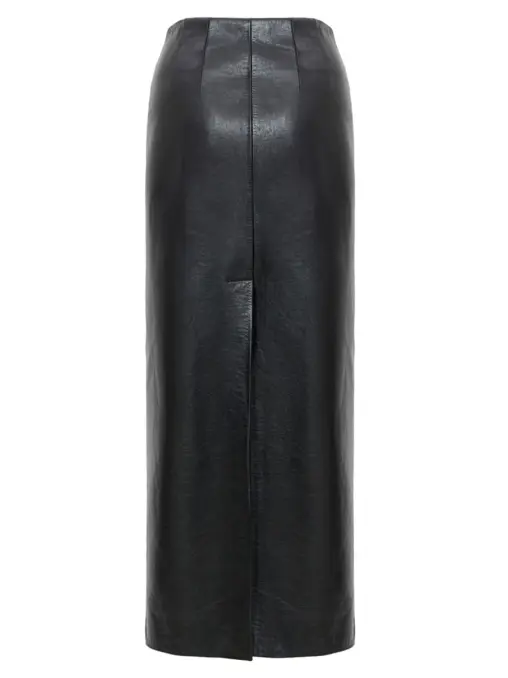 Юбка кожаная SENCELLERIE
