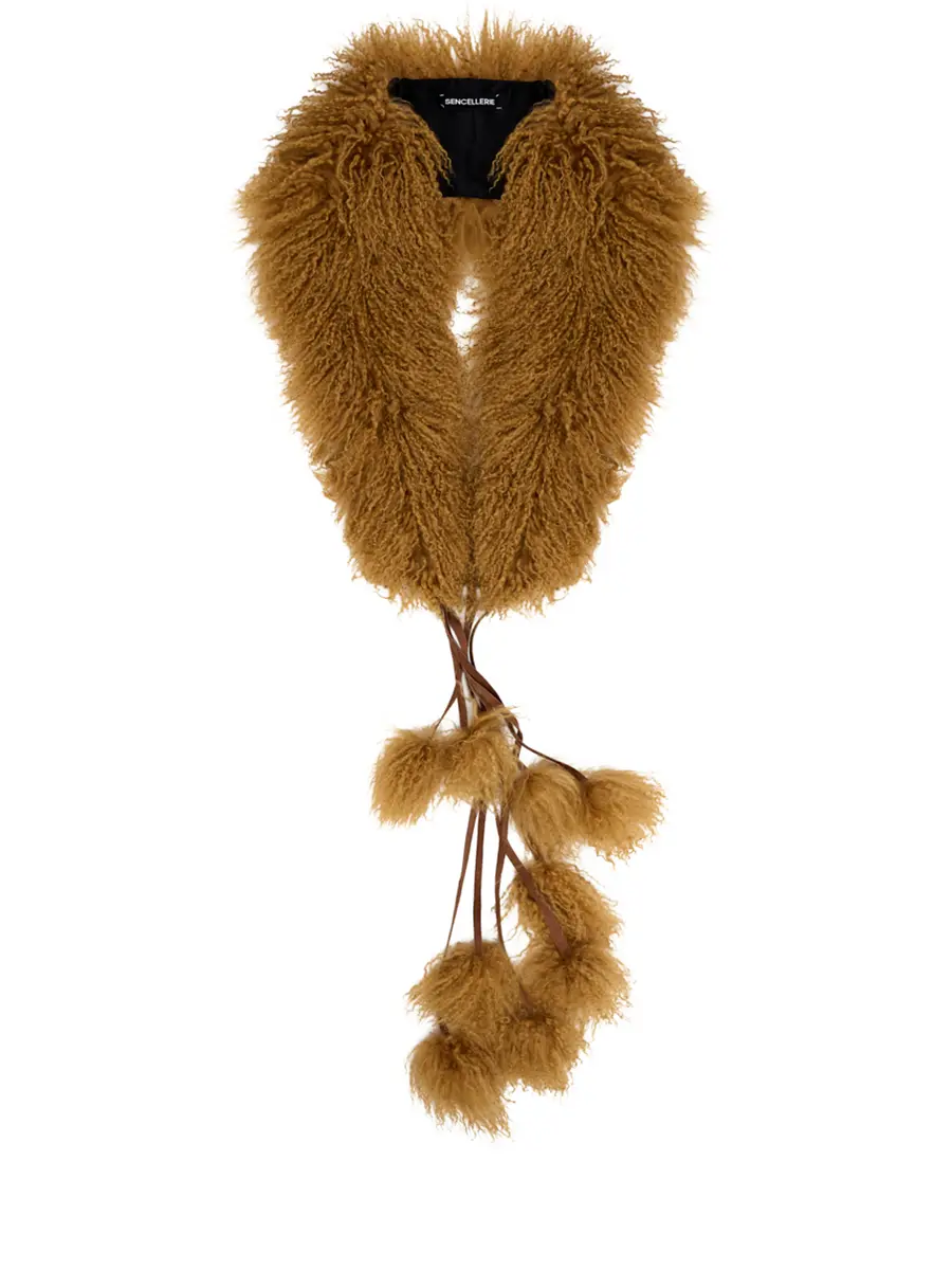 Воротник из овчины