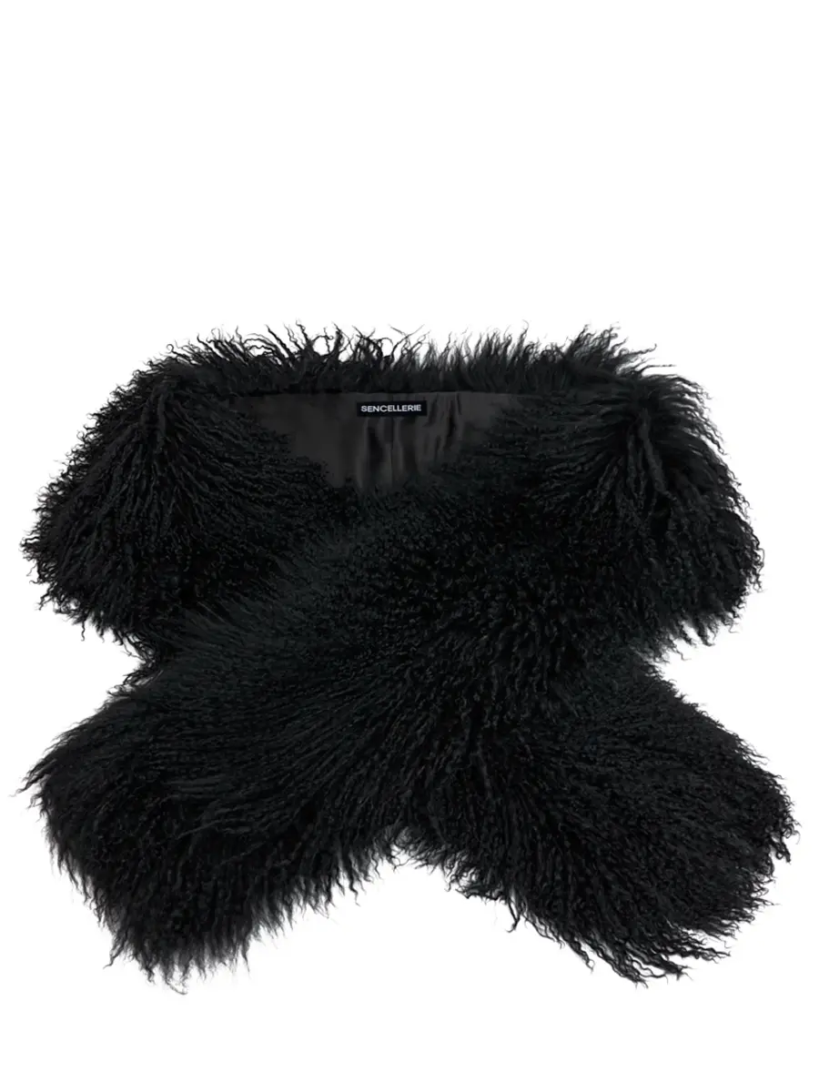 Палантин из овчины