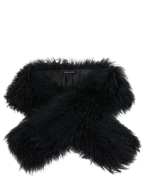 Палантин из овчины SENCELLERIE