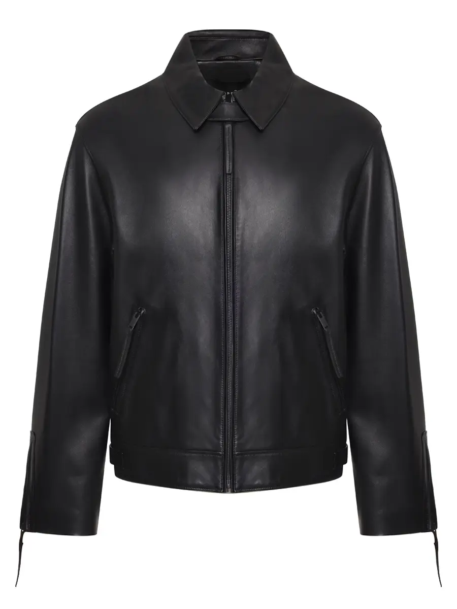 Куртка кожаная