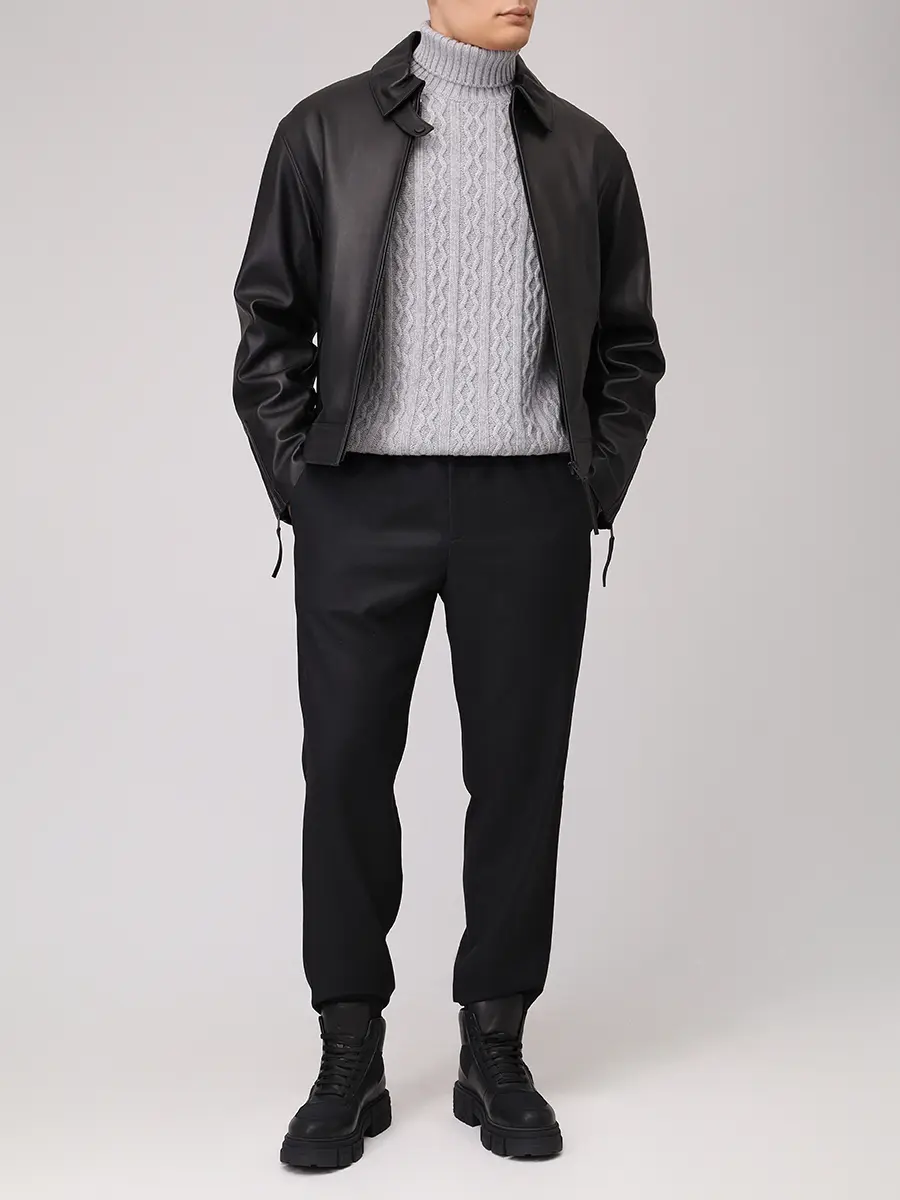 Куртка кожаная