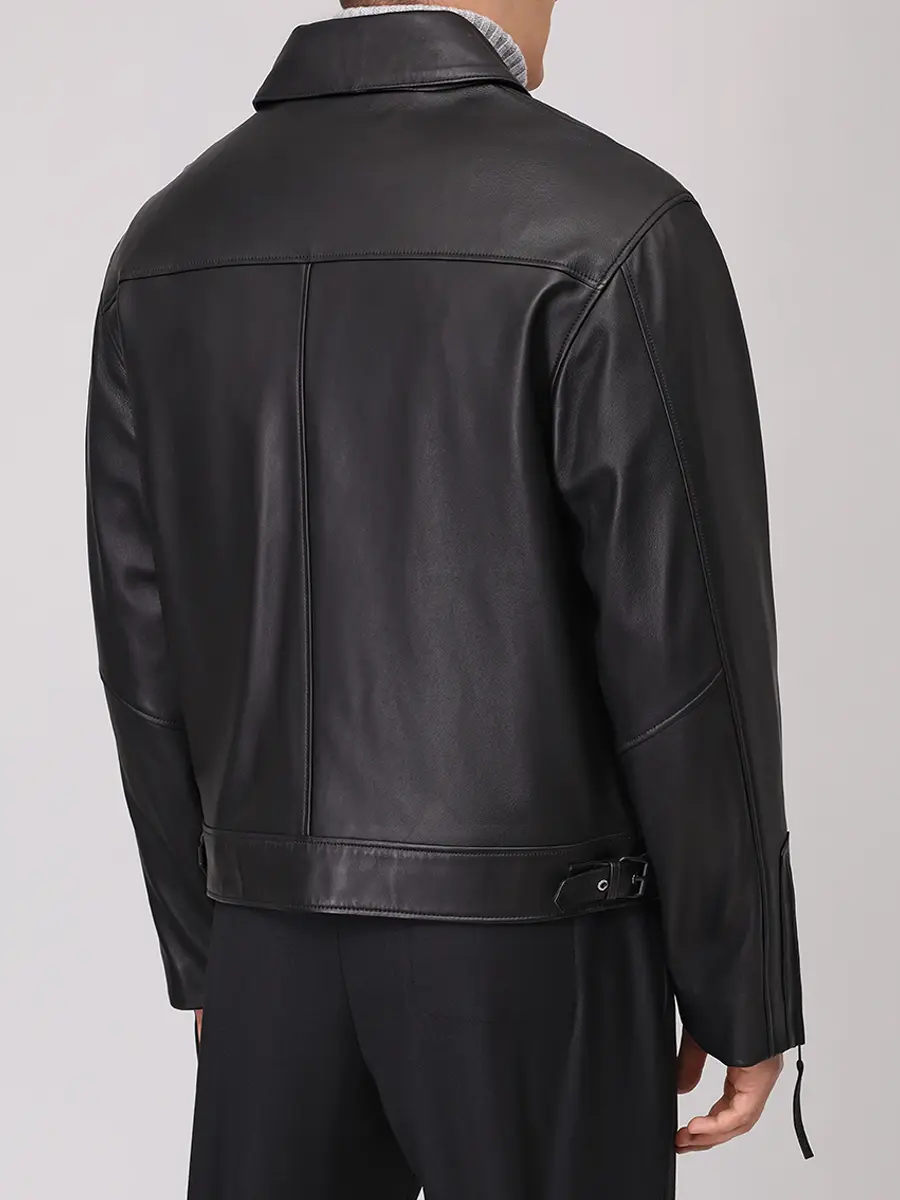 Куртка кожаная