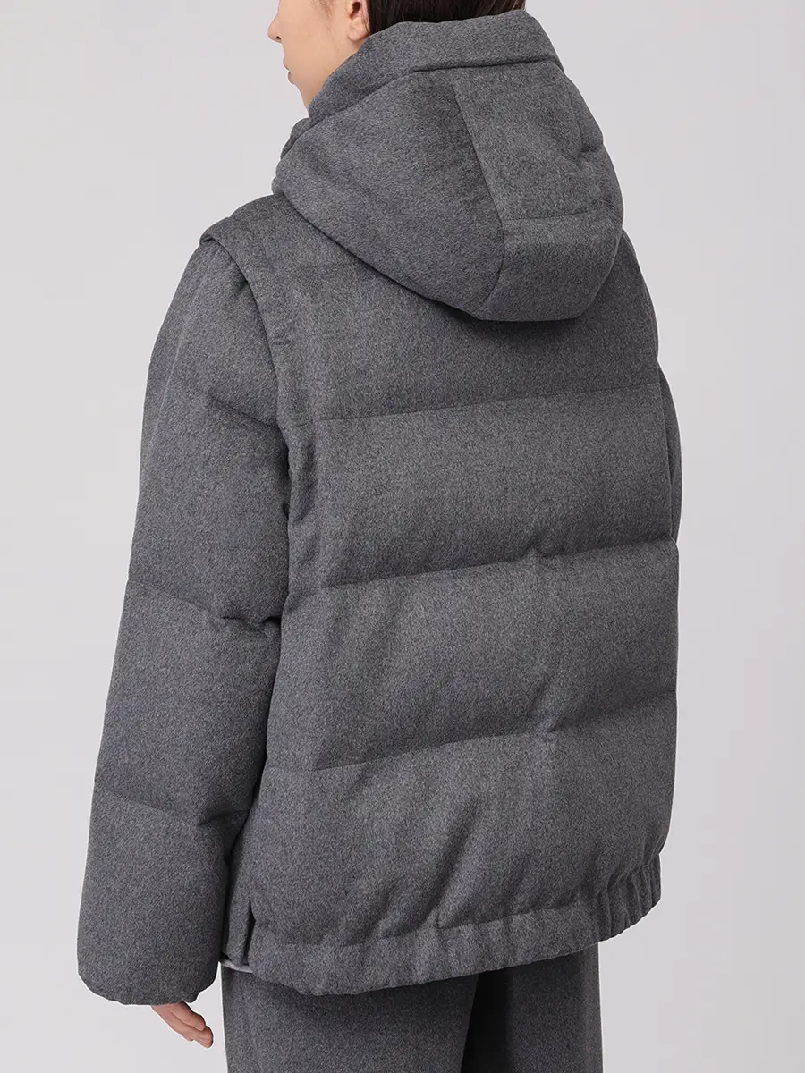 Пуховик стеганый