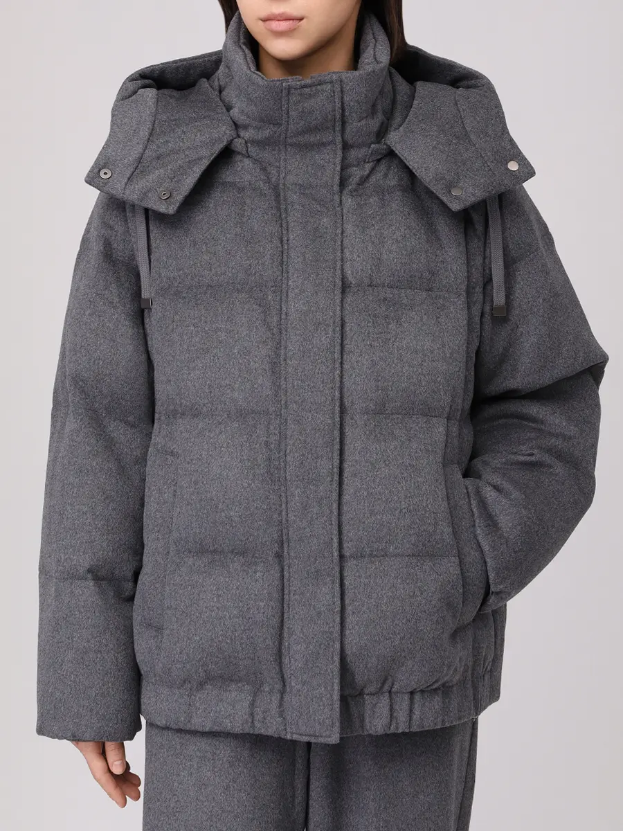 Пуховик стеганый