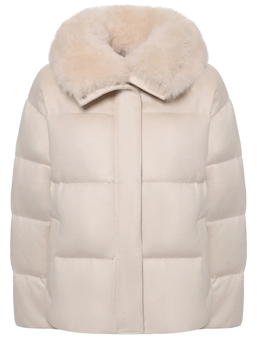 Пуховик стеганый